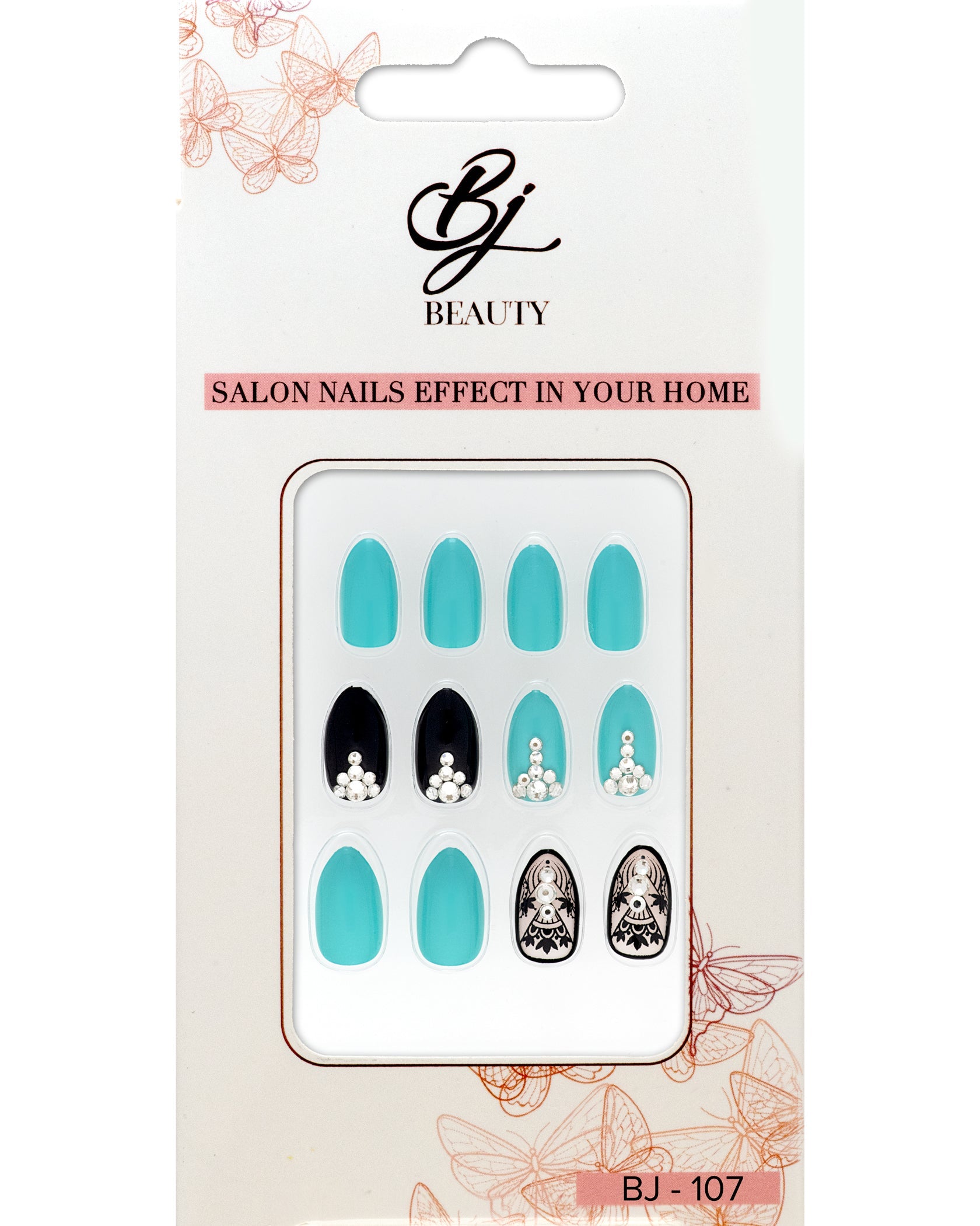 Nail BJ- 107 bjbeautykuwait