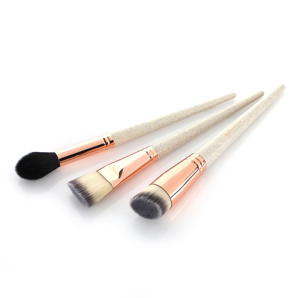 Face Set Brushes New - 8 Pcs bjbeautykuwait