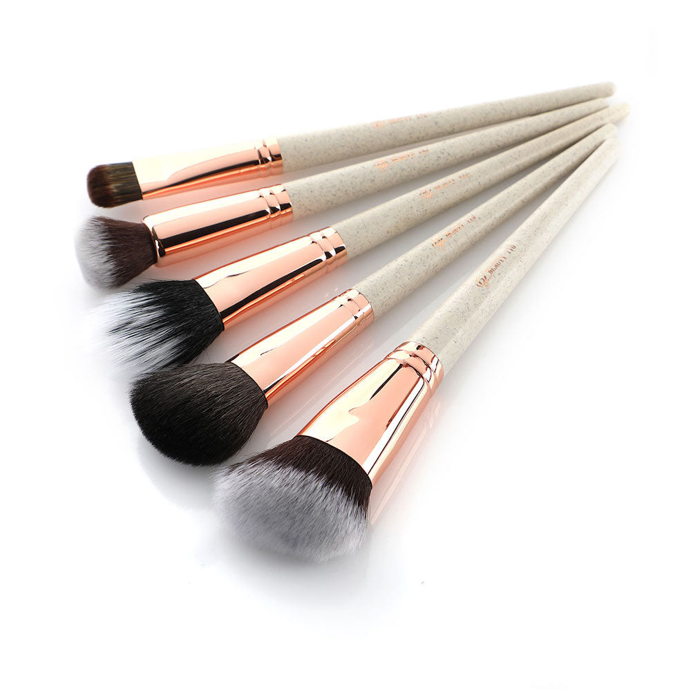 Face Set Brushes New - 8 Pcs bjbeautykuwait