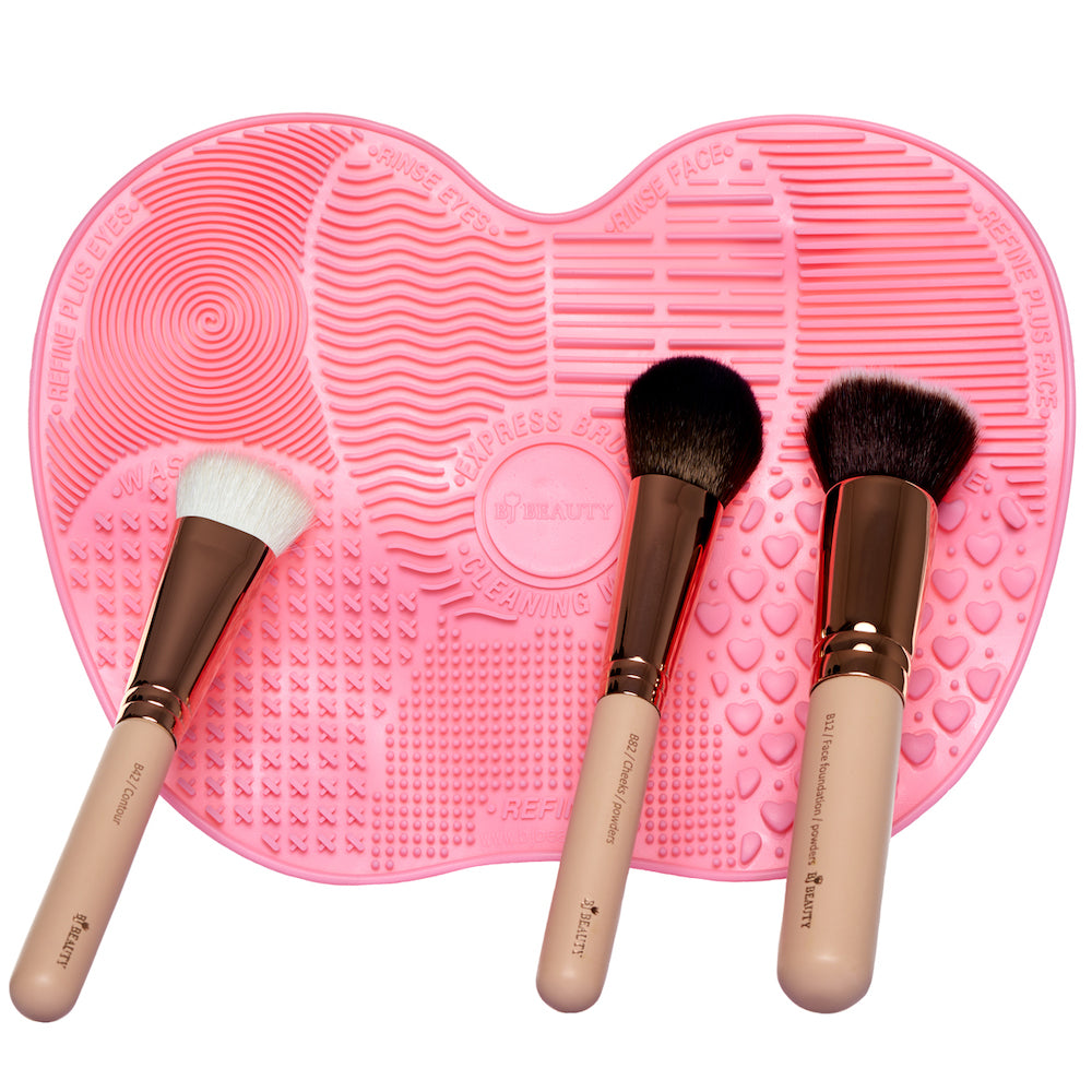 BRUSH CLEANER MAT bjbeautykuwait