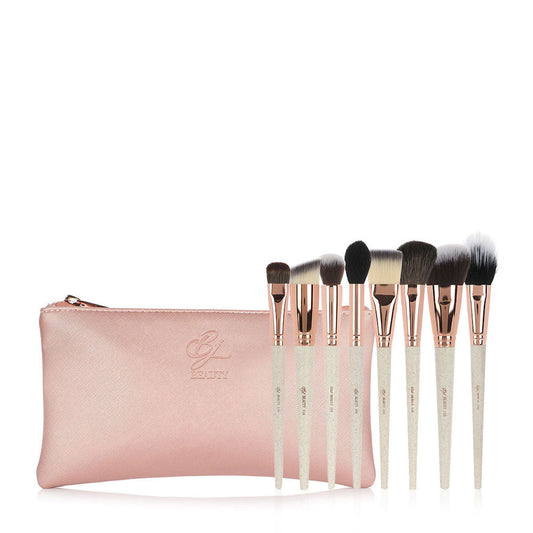 Face Set Brushes New - 8 Pcs bjbeautykuwait