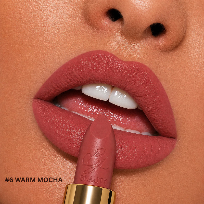 أحمر شفاه غير لامع - #6 WARM MOCHA