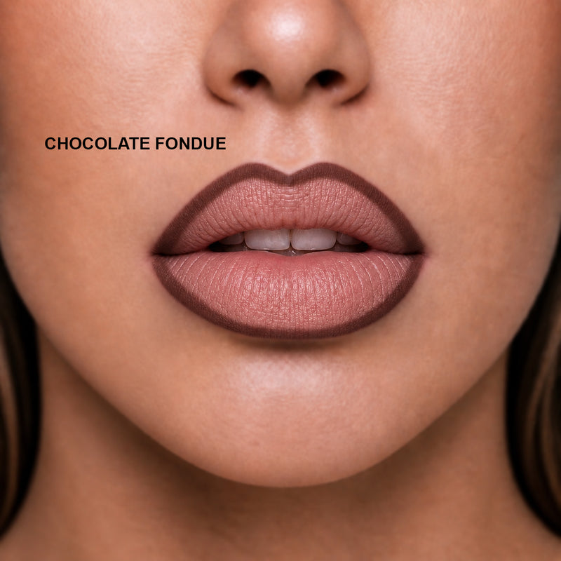 محدد شفاه الخشبي - #3 CHOCOLATE FONDUE